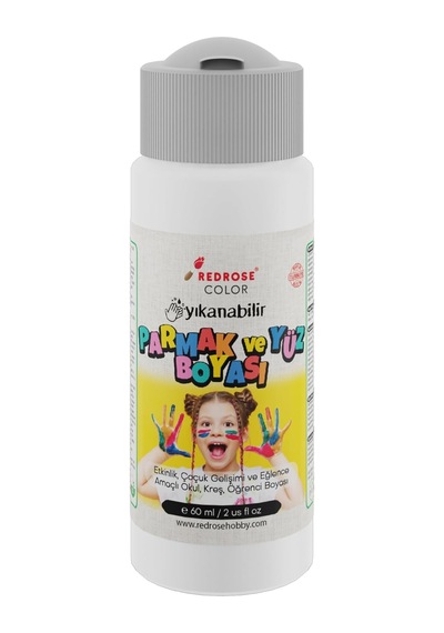 Beyaz Parmak Boyası 60ml