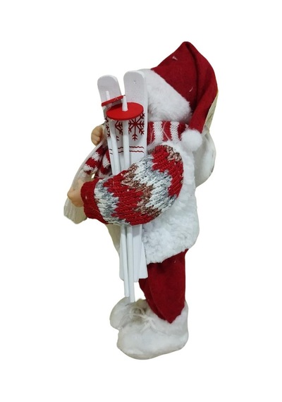T.concept Dekoratif Zilli Noel Baba Yılbaşı Figürü 30 Cm 240471/30