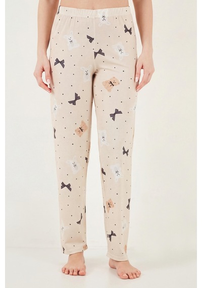Lela Bayan Pijama Takımı 65770110 Bej