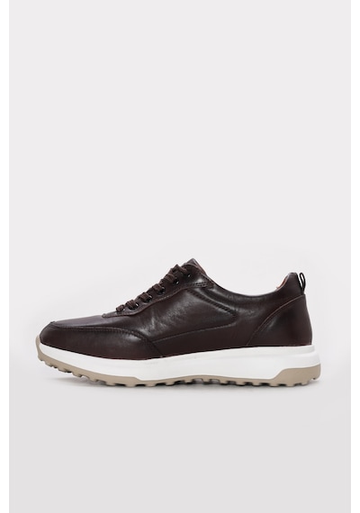 Fast Step Hakiki Deri Erkek Casual Ayakkabı 343ma2008 Kahve