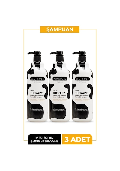 Milk Therapy Şampuan 1000 Ml 3 Adet
