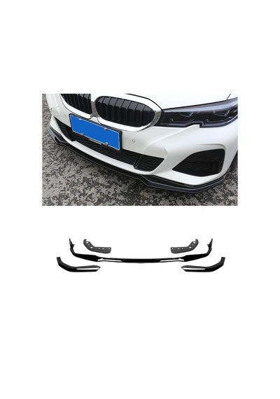 BMW 3 SERİSİ G20 M-TECH PİANO BLACK PARLAK SİYAH ÖN LİP