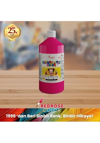 Fuşya Parmak Boyası 1000 Gr Diğer