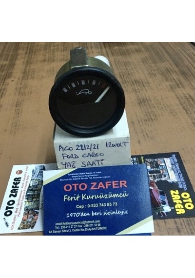 Endiksan Takosan Aco-2212/21 Yağ Saati Ford Cargo 12volt 52mm