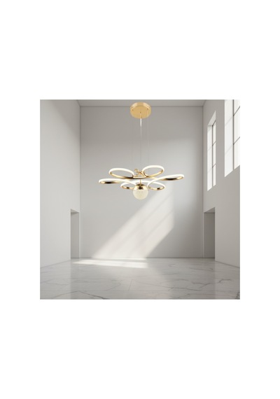 Yonca Modern Gold Avize Yatak Odası - Hol - Salon
