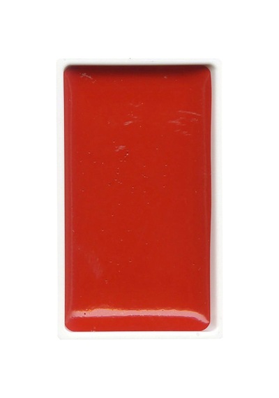 Zig Kuretake Gansai Tambi Tablet Sulu Boya 31 Scarlet Red Çok Renkli