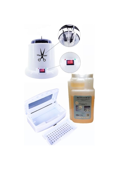 ELLEA NAİL 100 W STERILIZASYON MAKİNESİ VE MİCROVEM DEZENFEKTAN S