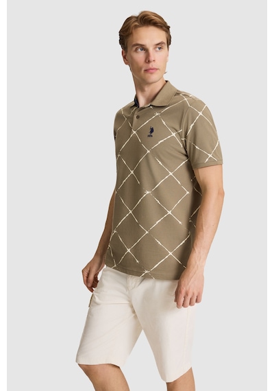 U.S. Polo Assn. U.s. Polo Assn. Erkek Haki Tişört 50326954-vr027