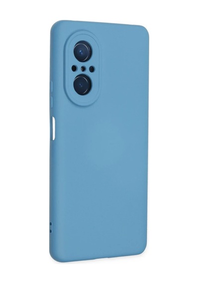 Huawei Nova 9 Se Kılıf Nano İçi Kadife Silikon - Mavi 0.2M-Çok Renkli