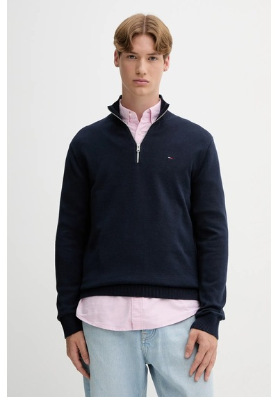 Tommy Jeans Erkek Triko-dm0dm21654 Mavi