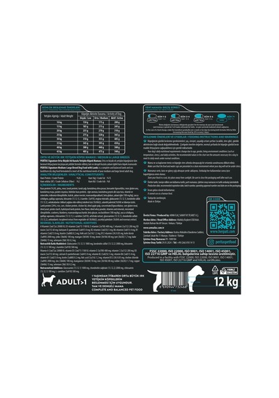 Tr Signature Kuzulu Yetişkin Köpek Orta Ve Büyük Irk - 3kg