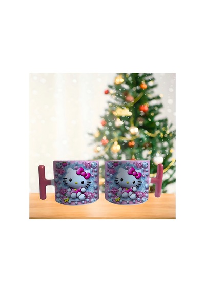 Hello Kitty Kupa Bardak Tek Adet 0215 Çok Renkli