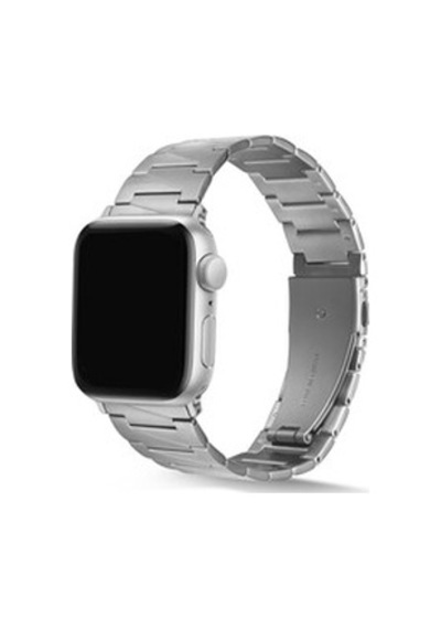 Apple Watch Uyumlu 38mm Krd-48 Metal Kordon - Gümüş