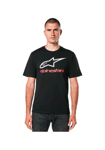 Alpinestars Always 2.0 Csf Tişört Siyah Beyaz Kırmızı