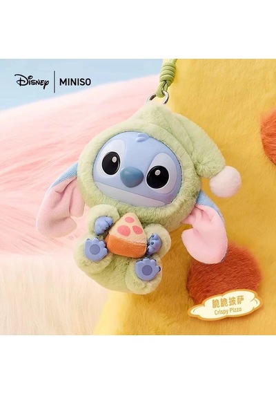 Lisanslı 2 Adet Stitch Peluş Askılı Anahtarlıklı Kutulu Sürpriz Model Blind Box Stiç Çok Renkli