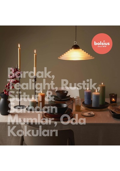 Nar Kokulu Bardakta Mum - Vegan & Doğal & Saf Koku Özlü -palmiye Yağı İçermez - 25 Saat Yanma Süresi - Kırmızı Renkte - 80mm/73mm