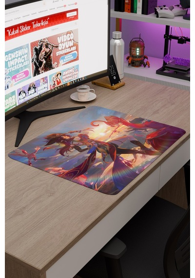 Chasca Genshin Impact Anime Gacha V2 - 48x40 Xl Gaming Mouse Pad Fare Altlığı