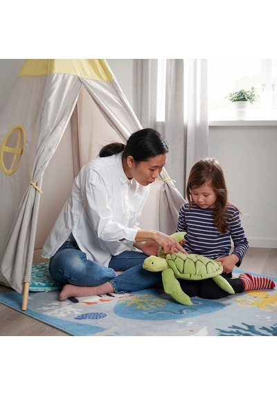 Ikea Blavıngad Peluş Oyuncak 44 Cm Yeşil - Açık Yeşil