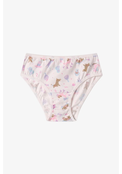 Penti Kız Çocuk Kitty Hug Pamuklu 5li Slip Külot Çok Renkli