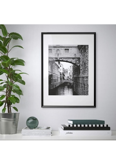 Ikea Knoppang Fotoğraf Çerçevesi 50 X 70 Cm Siyah
