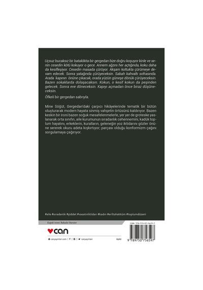 Gergedan - Mine Söğüt -  Can Yayınları