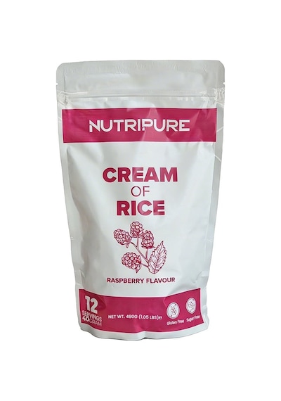 Nutripure Cream Of Rice 480 G - Frambuaz Aromalı