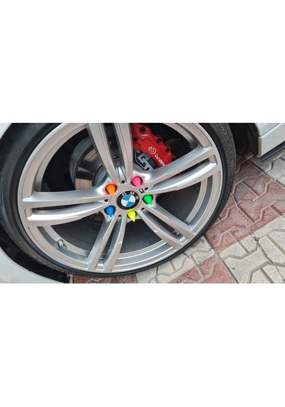 A Kalite Mefsa Bijon Kapağı Sivri 19 Mm Kırmızı 20 Li Set