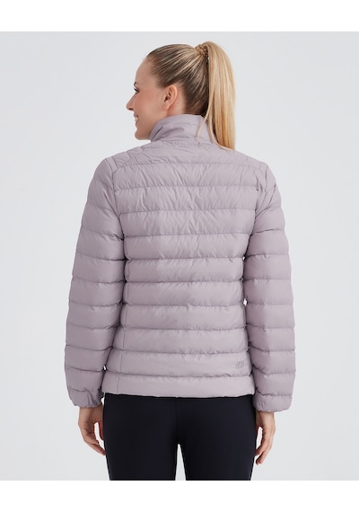 Skechers W Outerwear Pop Up Detailed Padded Jacket Kadın Foggy Lilac Mont S231240-506 Pembe