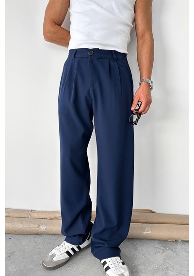 Lacivert Basic Premium Kumaş Pantolon Lacivert