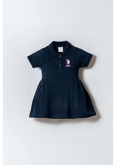 U.s. Polo Assn. Kız Bebek Lacivert Elbise Lacivert