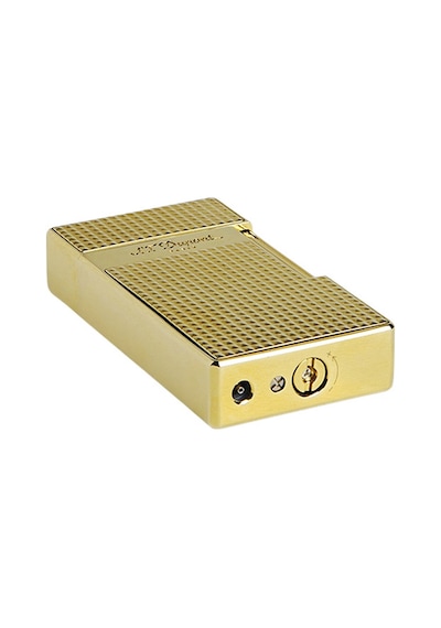 S.t. Dupont Biggy Golden Diamond Head Çakmak 25009 Altın