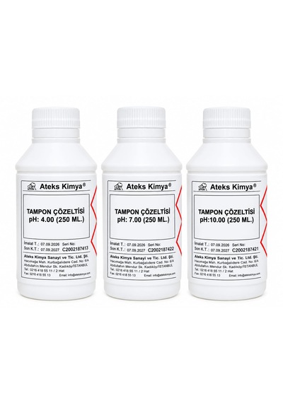Ph Kalibrasyon Çözeltisi Ph4-ph7-ph10 250