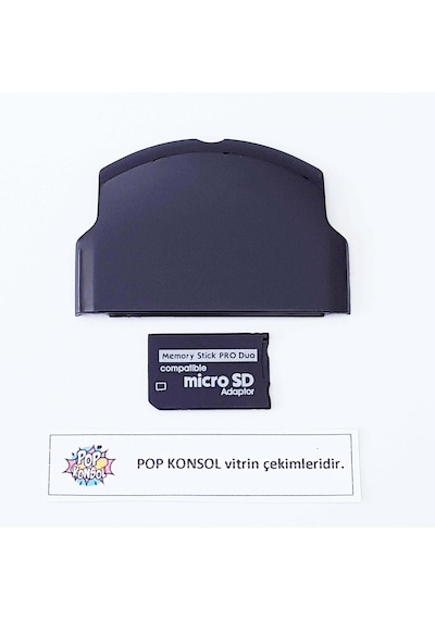 Psp 2000 3000 Uyumlu Kapak Ve Memory Stick Pro Duo Adaptör Mikro Sd Çevirici Psp Slim Kapak