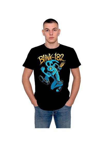 Blink 182 Tavşan Havuç Rabbit Tişört Unisex T-shirt 001