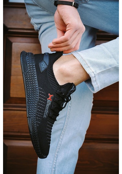 Ayakcenter 382 Cumbia Siyah Erkek Sneaker Spor Ayakkabı 001