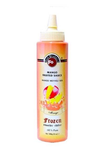 Frozen Mango Meyveli Sos %60 Gerçek Meyve Püresi 1000 Gr