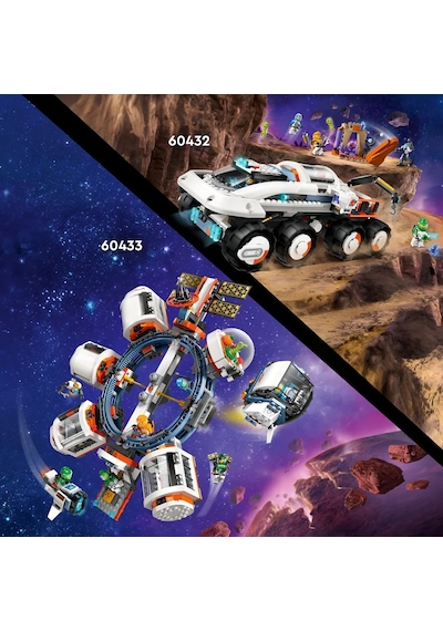 LEGO® City Uzay Üssü ve Roket Fırlatma Rampası 60434 8+ Yaratıcı Oyuncak Yapım Seti - 1422 Parça