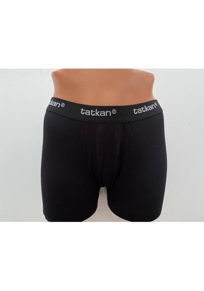 Tatkan Erkek 5'Li Modal Penye Spor Kesim Slim Fit Boxer Siyah