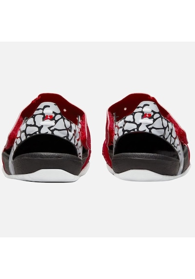 Nike Jordan Flare Cırtlı Bebek Sandalet Siyah Bordo Siyah - Kırmızı