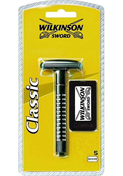 2 Adet Wilkinson Classic Makine + Yedek Bıçak 5'li