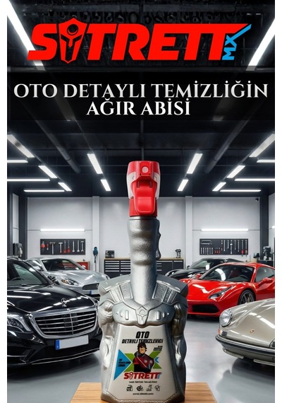 Sitrett Mx Süper Kahraman Oto Detaylı Temizleyici 700 Gr. 1