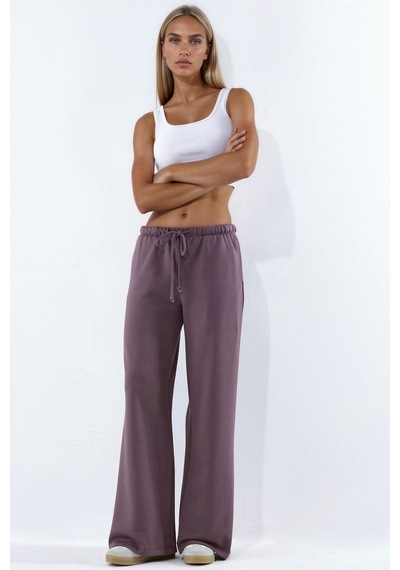 Hiccup Geniş Jogger Pantolon Leylak Moru