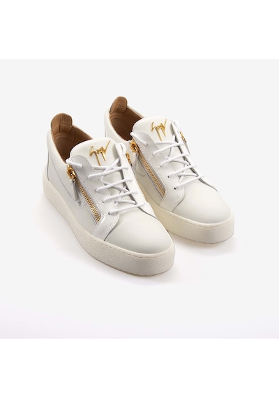 Giuseppe Zanotti Fermuarlı Erkek Spor & Sneaker Ayakkabı Ru00010 Beyaz