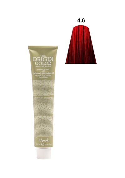 Nook Origin Color Profesyonel Saç Boyası100 ML Kızıl Kahve