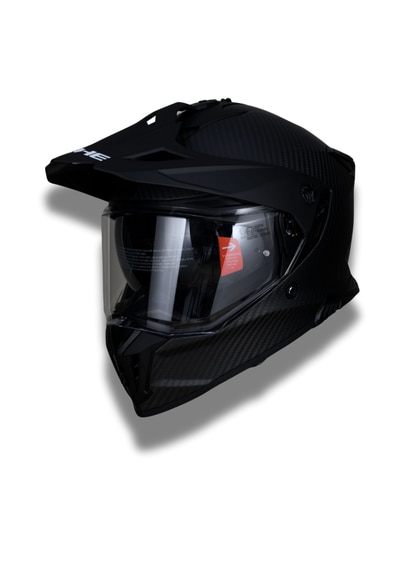Yohe FG601 Çift Vizör Full Face Motosiklet Kaskı Mat Siyah