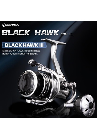 Ecooda Black Hawk Iıı 4000 Olta Makinesi