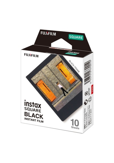Instax Square Black Edition 10'lu Kare Özel Film