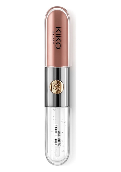 Kiko Unlimited Double Touch Likit Ruj 103 Natural Rose