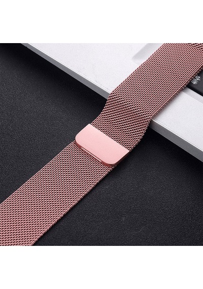 Apple Uyumlu  Watch  9/8/7/6/se Milanese Metal Hasır Kordon 42/44/45 MM