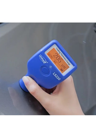 Linshang Ls220 Boya Ölçüm Cihazı 0-5000um Ölçüm Aralığı Demir Alüminyum Galvanizli Demir Ölçer Bluetooth'lu